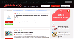 Desktop Screenshot of abaratando.com